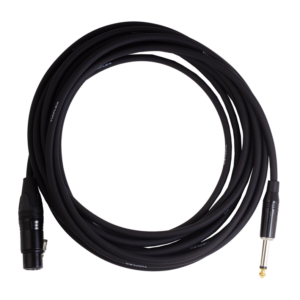 CABO PARA MICROFONE 3 METROS XLR X P10 MONO