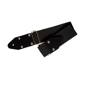 CORREIA EM NÃILON PARA GUITARRA 50mm PRETA