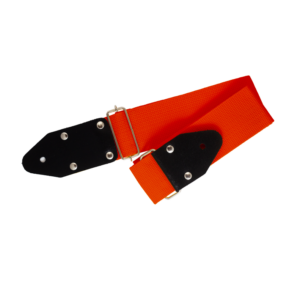 CORREIA EM NÃILON PARA GUITARRA 50mm VERMELHA