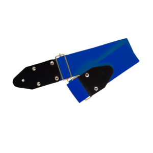 CORREIA EM NÃILON PARA GUITARRA 50mm AZUL