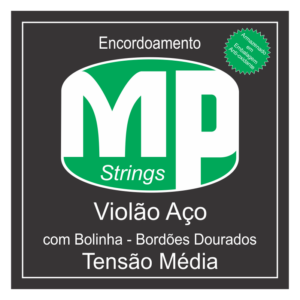 ENCORDOAMENTO PARA VIOLÃƒO AÃ‡O COM BOLINHA - 6 CORDAS