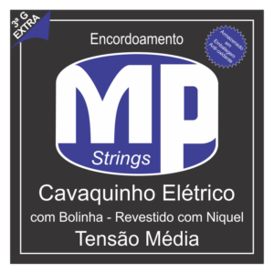 ENCORDOAMENTO PARA CAVAQUINHO ELÃ‰TRICO - 4 CORDAS