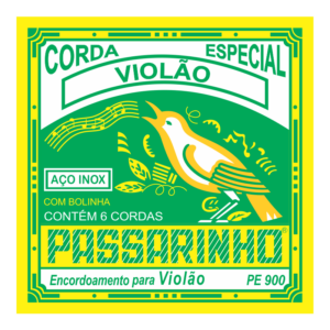 ENCORDOAMENTO AÃ‡O COM BOLINHA PARA VIOLÃƒO - 6 CORDAS