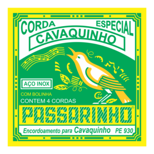 ENCORDOAMENTO AÃ‡O COM BOLINHA PARA CAVAQUINHO - 4 CORDAS