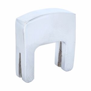 SURDINA DE METAL CROMADA 2 PONTAS PARA VIOLONCELO