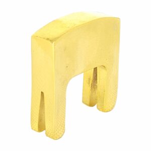 SURDINA DE METAL DOURADA 2 PONTAS PARA VIOLONCELO